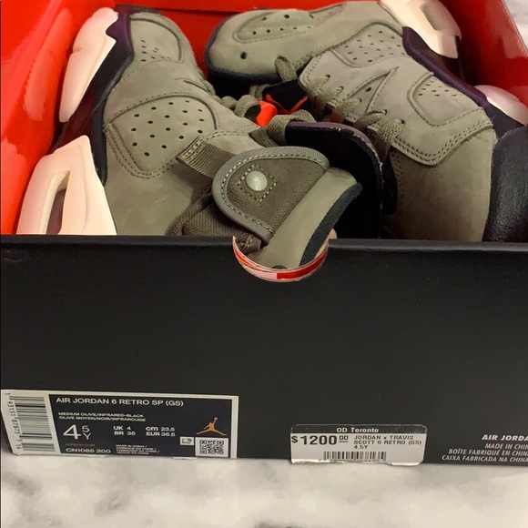 AIR JORDAN 6 RETRO SP (GS) - Picture 5 of 8